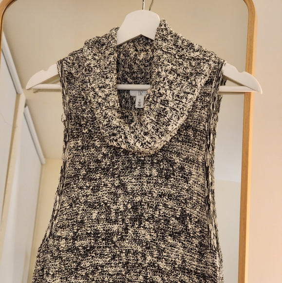 BP Nordstrom Knit Turtleneck Dress with Slit - Picture 3 of 4